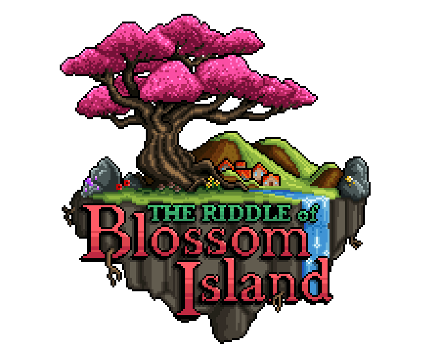 The Riddle of Blossom Island Logo